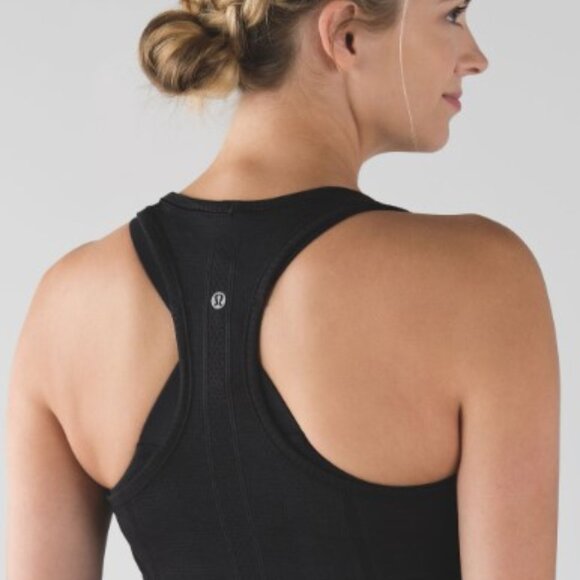 Lululemon Swiftly Tech Racerback Black / Black - Picture 2 of 6